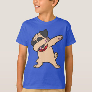 Betupfender Mops T-Shirt