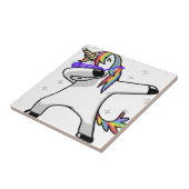 Betupfendes Einhorn Fliese (Seite)