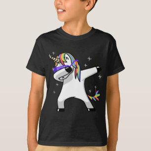Betupfendes Einhorn T-Shirt