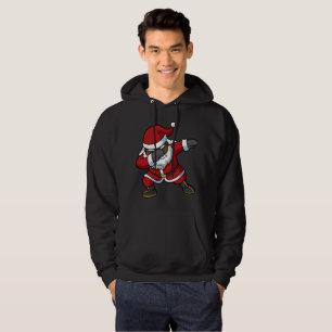 Betupfendes schwarzes hoodie