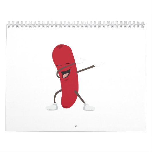 Betupfendes Würstchen lustig - Geschenk-Idee Kalender (Titelbild)