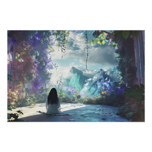 Between Abstractions Poster (Vorderseite)