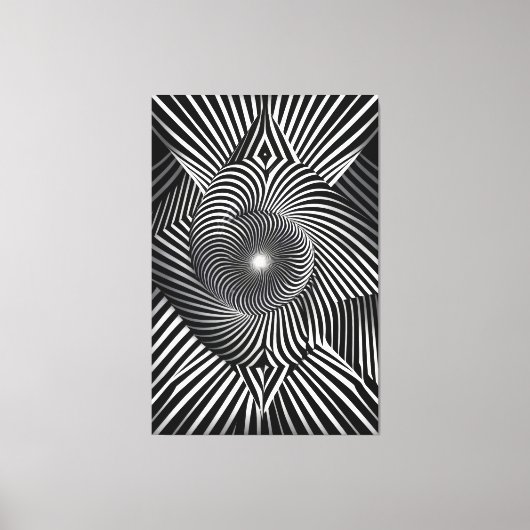 Between Lines and Dimensions Leinwanddruck (Vorderseite)