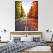 Between Seasons – The Road of Choice  Leinwanddruck (Insitu (Schlafzimmer))