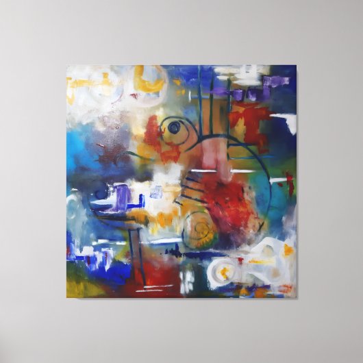 Between Silence and Storm Leinwanddruck (Vorderseite)