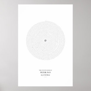 Between the Words: Peter Pan Poster