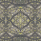 Betwixt Abstract Dark Yellow Black Watercolor Art Aufkleber (Vorderseite)