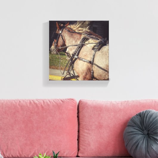 Beuatiful Horse Leinwanddruck (Insitu (Wohnzimmer))