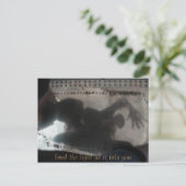 beugen, das Licht biegen, während es auf Sie triff Postkarte (Stehend Vorderseite)