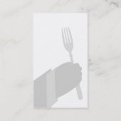 beugen Sie Krawatte Visitenkarte (Rückseite)