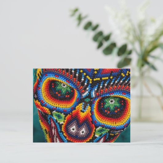 Beulenaugen Postkarte (Stehend Vorderseite)