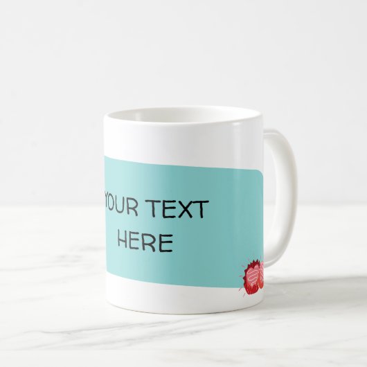 BEUNRUHIGBAR KAFFEETASSE (VorderseiteRechts)