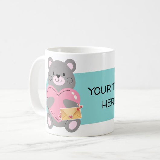 BEUNRUHIGBAR KAFFEETASSE (Vorderseite Links)