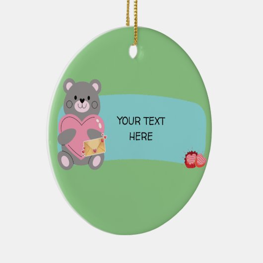 BEUNRUHIGBAR KERAMIK ORNAMENT (Rechts)