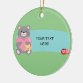 BEUNRUHIGBAR KERAMIK ORNAMENT (Links)