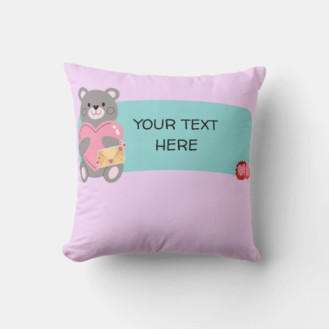 BEUNRUHIGBAR KISSEN (Vorderseite)