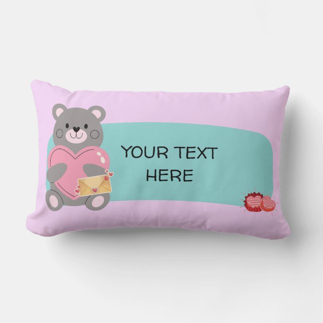 BEUNRUHIGBAR LENDENKISSEN (Vorderseite)