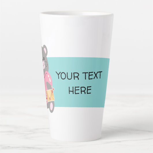 BEUNRUHIGBAR MILCHTASSE (Vorderseite)