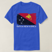 Beunruhigend Papua Neue Guinea Flag Männer Frauen  T-Shirt (Design vorne)