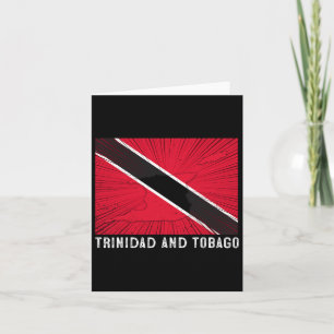 Beunruhigend Patriotic Trinidad und Tobygo Flag Tr Karte