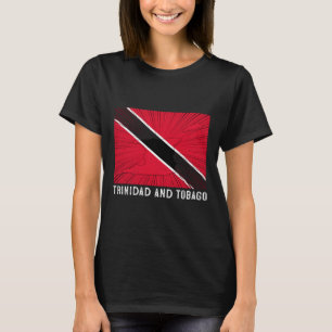 Beunruhigend Patriotic Trinidad und Tobygo Flag Tr T-Shirt