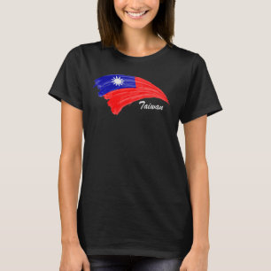 Beunruhigende Unterstützung Taiwans für Flaggen I T-Shirt