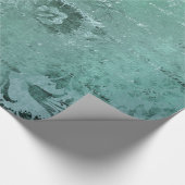 Beunruhigende Vintage Blütenstaube Geschenkpapier (Ecke)