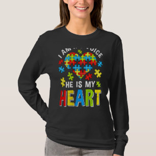 beunruhigt bin ich seine Stimme, er ist mein Herz T-Shirt