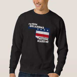Beunruhigt bin ich von Oklahoma Zuhause Staat Ok Sweatshirt