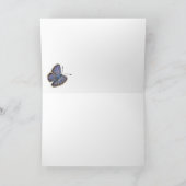 Beunruhigt um die Zeitkarte Karte (Innenseite)