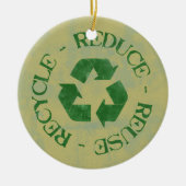 Beunruhigt verringern Sie Wiederverwendung Keramikornament (Vorne)