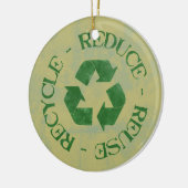 Beunruhigt verringern Sie Wiederverwendung Keramikornament (Links)