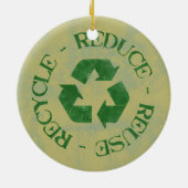 Beunruhigt verringern Sie Wiederverwendung Keramikornament (Hinten)