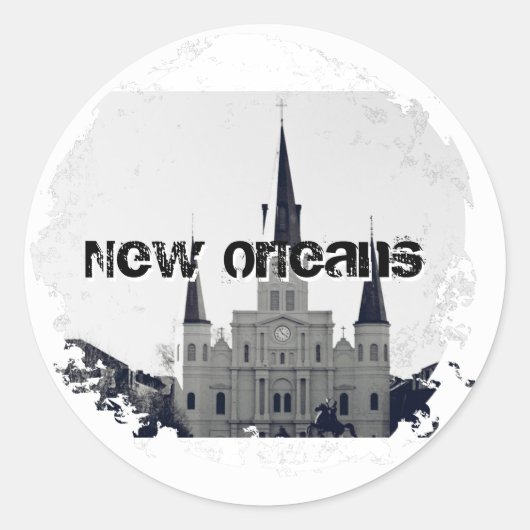 Beunruhigte 2 runde Sticker (Vorderseite)