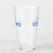 Beunruhigte Aberdeen Schottland Glas (Links)