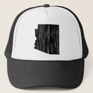 Beunruhigte Arizona-Staats-Kontur Truckerkappe