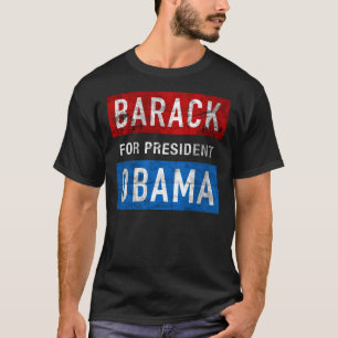 Beunruhigte Barack Obama Dunkelheits-T - Shirts