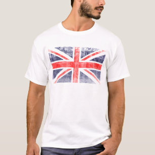 BEUNRUHIGTE BRITISCHE FLAGGE T-Shirt