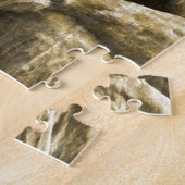 Beunruhigte Bronzestatue Auguste Rodin der Denker Puzzle (Seite)