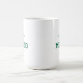 Beunruhigte Cancún México (Cancun Mexiko) Kaffeetasse (Mittel)