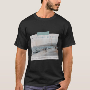 beunruhigte Cousins-Strandpostkarte T-Shirt