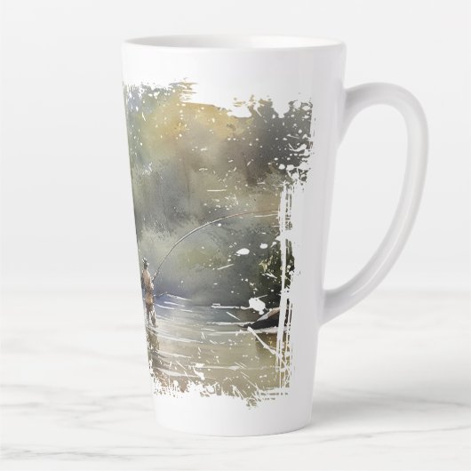 Beunruhigte Fischerei Milchtasse (Rechts)