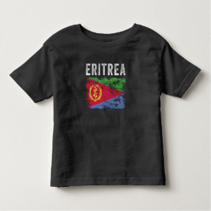 Beunruhigte Flagge Eritreas - eritreische Flagge Kleinkind T-shirt