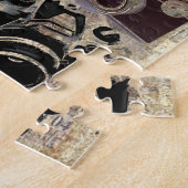 beunruhigte Fotografphotographie Retro Kamera Puzzle (Seite)