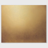 Beunruhigte Goldmetallische Beschaffenheit 3 Geschenkpapier (Flach)