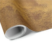 Beunruhigte Goldmetallische Beschaffenheit 5 Geschenkpapier (Rolleneckpunkt)