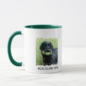 Beunruhigte Grenze 2 versah Wecker-Tasse mit Tasse (Links)