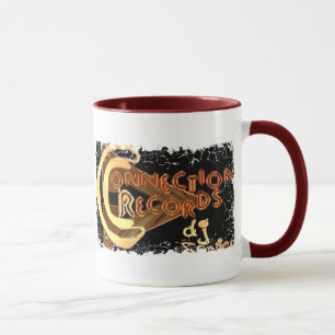 Beunruhigte Grenze - 2 versahen Wecker-Tasse mit Tasse
