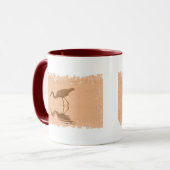 Beunruhigte Grenze - 2 versahen Wecker-Tasse mit Tasse (Vorderseite Links)