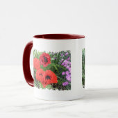 Beunruhigte Grenze - 2 versahen Wecker-Tasse mit Tasse (Vorderseite Links)